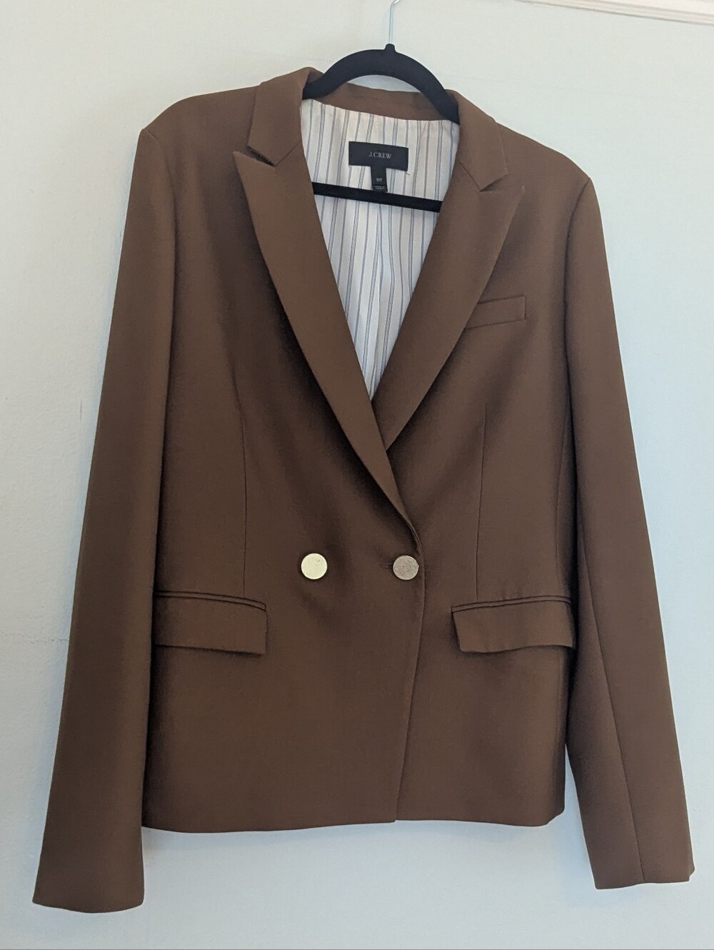 J. Crew Tan Dover Blazer Sz 10T
